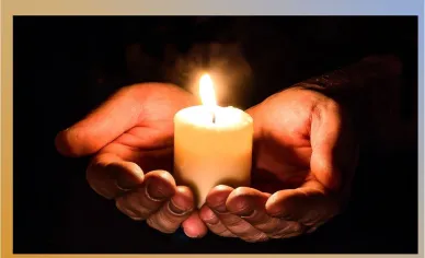 Friedensgebet Bildschirm (Foto: Admin Sekretariat)